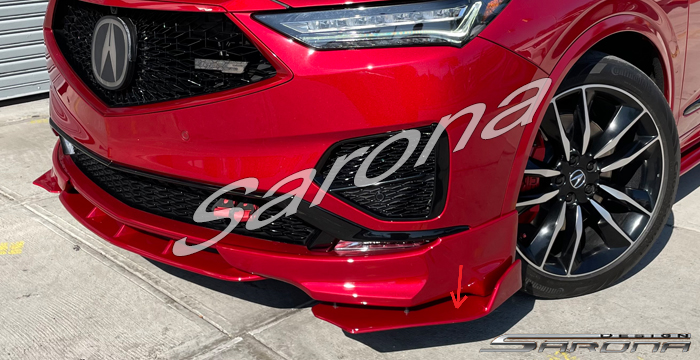 Custom Acura MDX  SUV/SAV/Crossover Front Lip/Splitter (2021 - 2025) - $290.00 (Part #AC-032-FA)